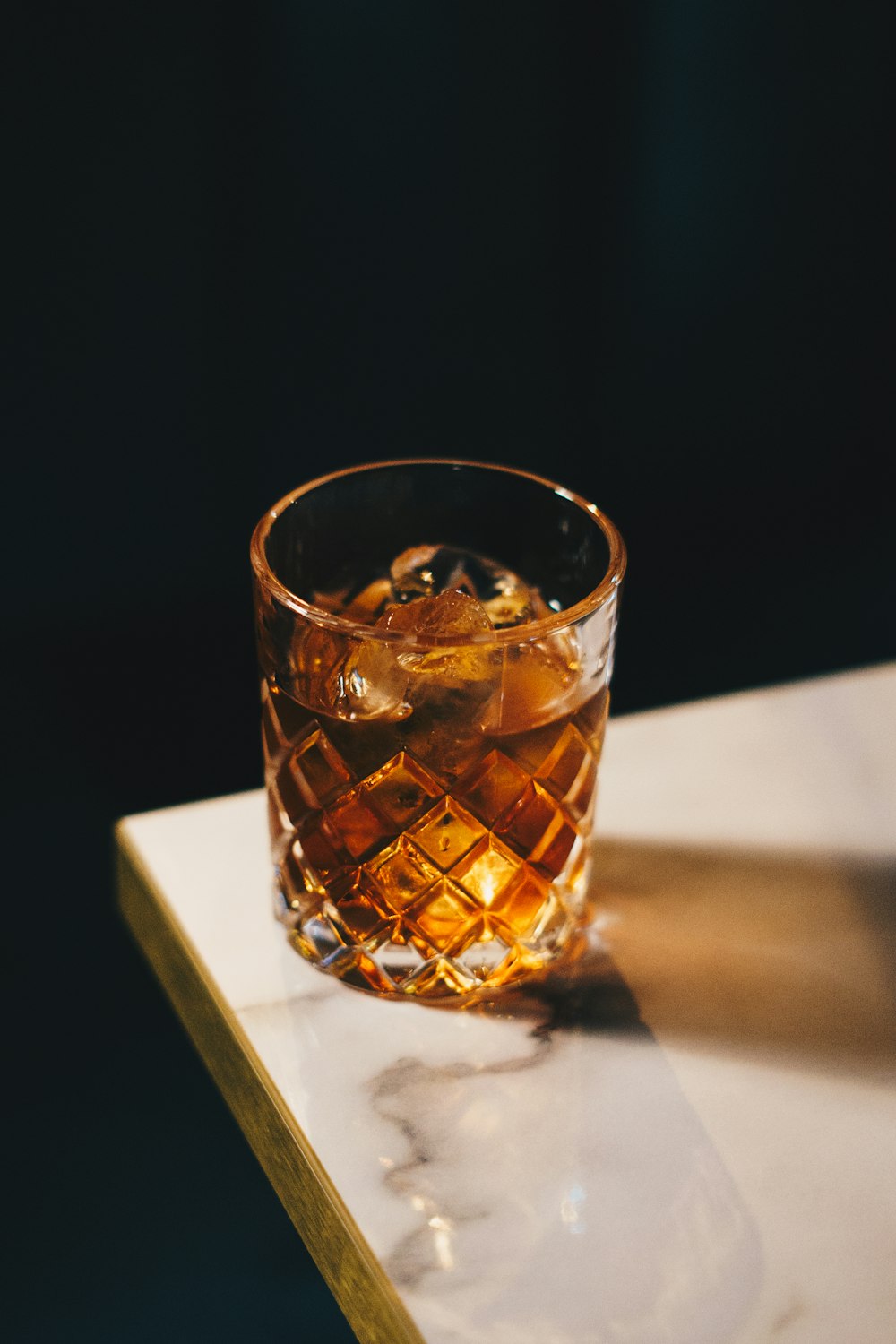 Whiskey on the rocks